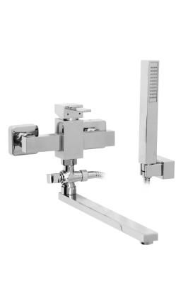 Смеситель для ванны с поворотным носом, хром Veragio SQUADRINA VR.SQR-4505.CR