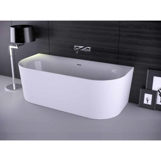 Акриловая ванна Knief Fresh Wall 0100-231 180x80 пристенная, белый