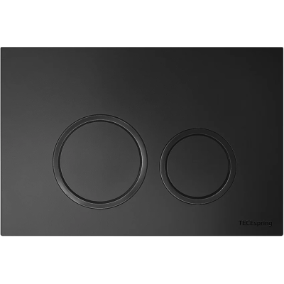 Кнопка смыва Tece TECEspring R 9940104 для инсталляции, черный матовый