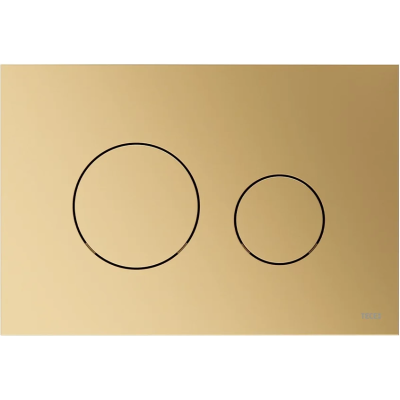 Кнопка смыва Tece TECEloop 2.0 9240936 для инсталляции, латунь металлик