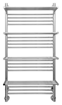 Полотенцесушитель водяной Сунержа Богема +4 полки 1200x600 L хром с доп. перемычкой