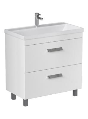 Тумба Velvex напольная Orlando 80, белый матовый (tn.ORL.CLA.80.2Y белый матовый)