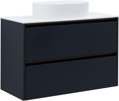 Тумба под раковину Allen Brau Activity 100 1.34014.AM антрацит матовый/олива браш