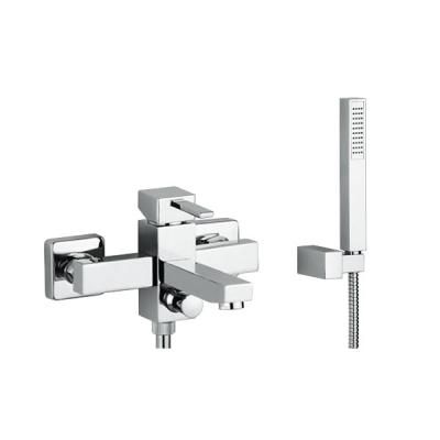 Смеситель для ванны с душем, хром Veragio SQUADRINA VR.SQR-4501.CR