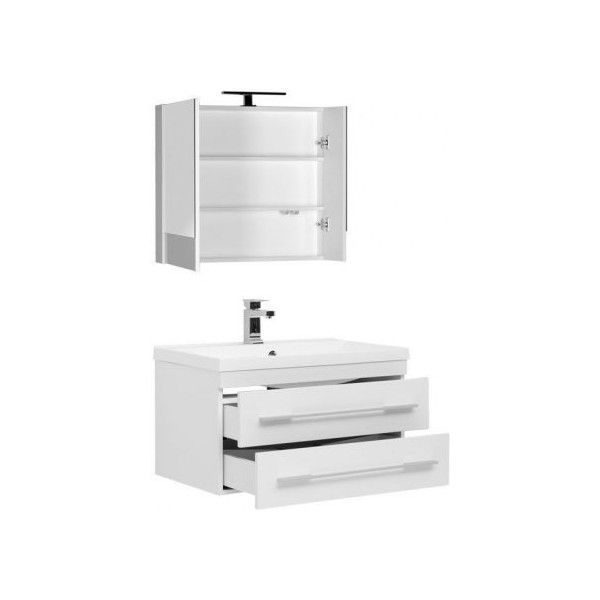 Тумба под раковину Aquanet Нота 00171487 75 белая