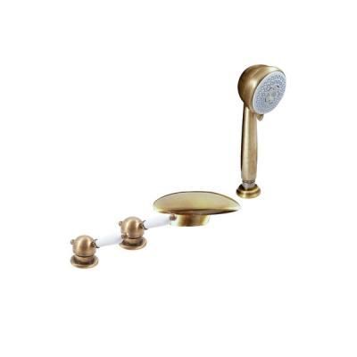 Смеситель Rav Slezak Labe L570.5PSM для ванны бронза