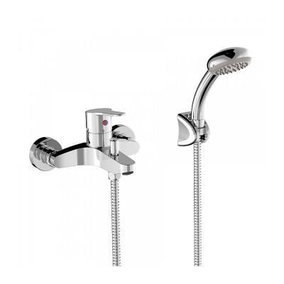 Смеситель Tres Base 21517001 для ванны, с душевым набором