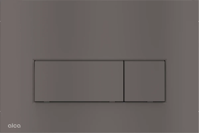 Кнопка смыва AlcaPlast M57-GM-M для инсталляции, оружейная сталь матовый