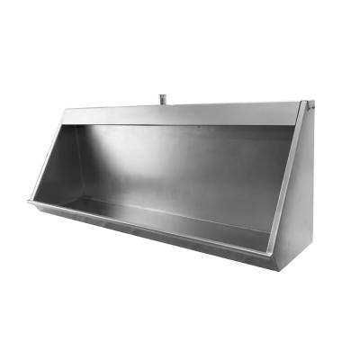 Писсуар коллективный антивандальный Тругор ПКА 3000 мм прав, сатин