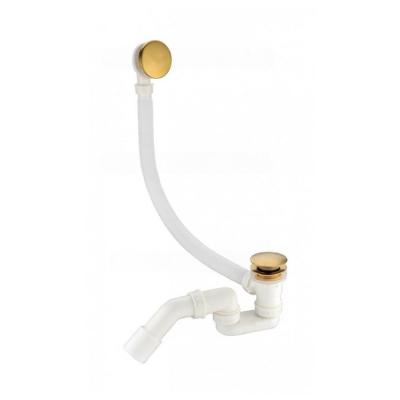 Слив-перелив (автомат) Grocenberg GB230GL, брашированное золото