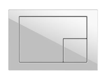 Кнопка смыва Cersanit Corner 64077 белый