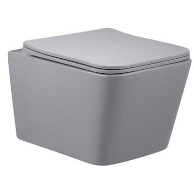 Унитаз Vincea Q-Line VT1-12MG (подвесной) серый матовый