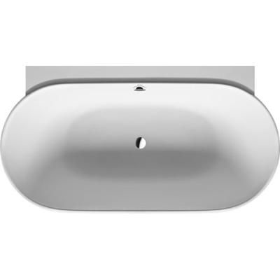 Ванна из из литьевого мрамора Duravit Luv 700433000000000 180x95 пристенная