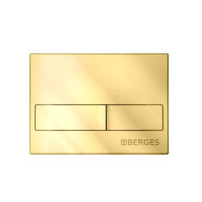 Кнопка смыва Berges Wasserhaus Novum L9 040019 золото