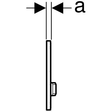 Кнопка смыва Geberit Sigma 50 115.788.00.2 без панели