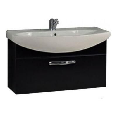 Тумба с раковиной Aquaton Ария 1A141701AA950 80 черный