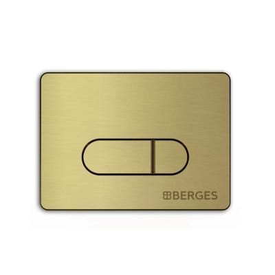 Кнопка смыва Berges Wasserhaus Novum D8 040038 бронза