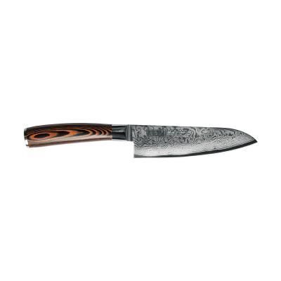 Нож сантоку Omoikiri (MIKADZO) Damascus Suminagashi, 4996235