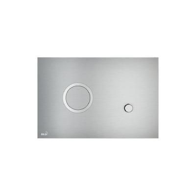 Кнопка смыва AlcaPlast Flat STING металл матовый
