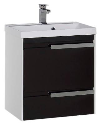 Тумба под раковину  Aquanet Тиволи 00180063 60 черная