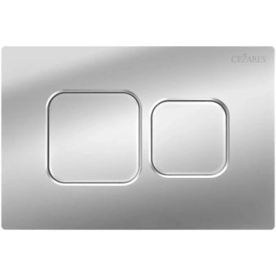 Кнопка смыва Cezares Pneumatic PN2-BTN-01 для инсталляции, хром