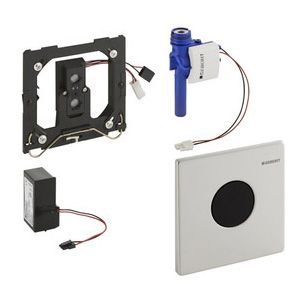 Кнопка смыва Geberit Mambo 116.033.FW.1 для писсуара, работа от батарей, сталь