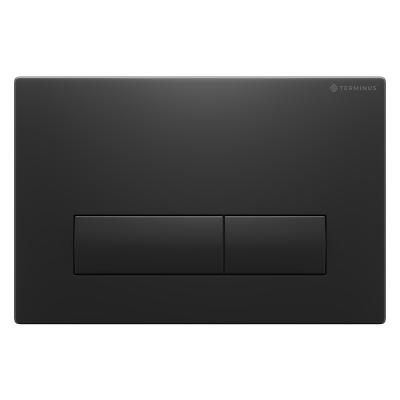 Клавиша смыва Terminus 72K24х16B, черный
