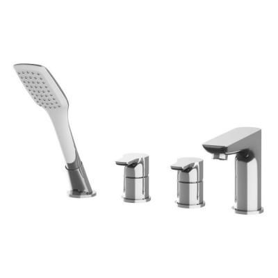 Смеситель на борт ванны Excellent Oxalia AREX.9033CR хром