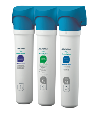 Система фильтрации воды 3-х ступенчатая Refine System, PM-110003, Paulmark