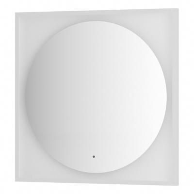 Зеркало с LED-подсветкой настенное Defesto Eclipse DF 2238R 80x80 белый