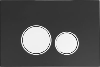 Клавиша смыва Allen Brau Priority 9.XT20TH00SL5.IW31CD черный матовый