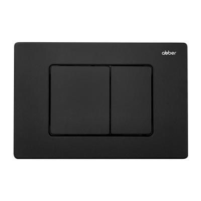 Кнопка смыва ABBER AC0120MB черный матовый