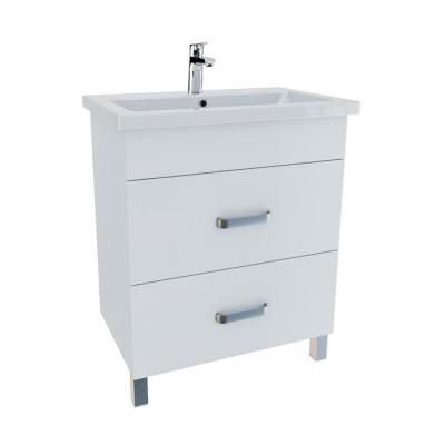 Тумба с раковиной IDDIS New Custo NCYGU7LL0WAS0iDK95ISK белый