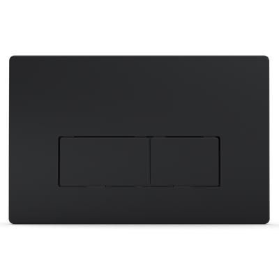 Кнопка смыва Azario 24.7х2.5х16 , пластик, цвет Черный матовый (AZ-8200-0092/AZ-P58-0190)