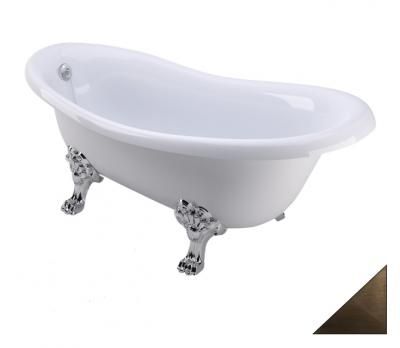 Ванна акриловая Migliori Bella ML.BLL-40.402.BR 170х80 бронза, на лапах "MIGLIORE"
