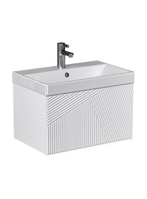 Тумба Velvex подвесная Edge 60.1Y (белая) (tp.EDG.9696.60.1Y белый глянец)