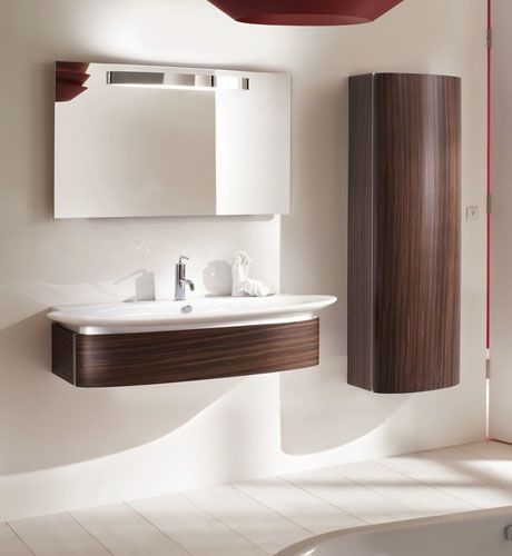 Тумба с раковиной Jacob Delafon Presquile 100 см, 1 ящик, белый бриллиант