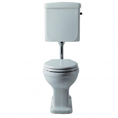 Унитаз напольный Simas Londra LO911bi горизонтальный выпуск, боковая ручка, белый/хром
