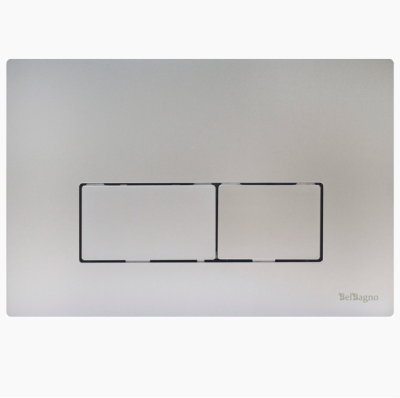 Кнопка смыва BelBagno Tetra  BB-P58110  матовый хром