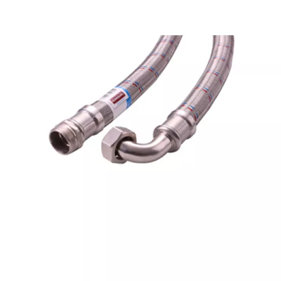 Гибкая подводка для воды угловая ГИГАНТ 1″ 80 см гайка-штуцер Vieir BZLW80