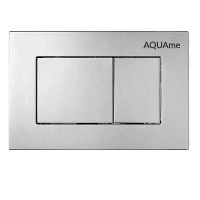 Панель смыва AQUAme AQM4102S, сатиновый