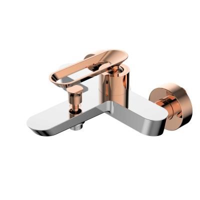 Смеситель Bien Hermes BB01009405 для ванны, хром/розовое золото