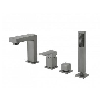 Смеситель на борт ванны Groсenberg GB6008-1BG, графит