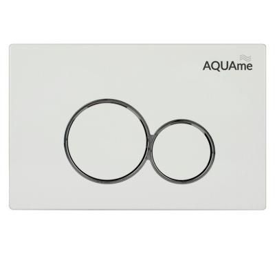 Панель смыва AQUAme AQM4101W, белый