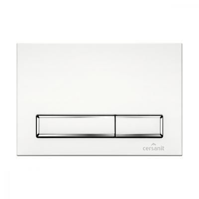 Кнопка смыва Cersanit Blick BU-BK/Wh белый