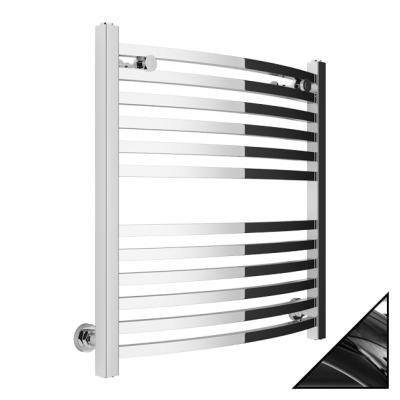 Полотенцесушитель водяной Сунержа Аркус 600х600 черный хром