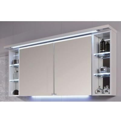Шкаф-зеркало Puris Crescendo S2A431426L(161) 140 L белый высокоглянцевый