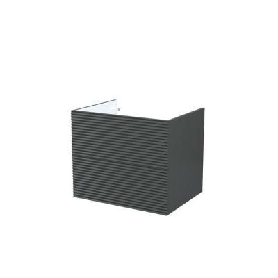 Тумба подвесная, 60 см, темно-серый, Bild, IDDIS, BIKIL6GG0GNS0iTU95IY подходит умыв. 0136000i28