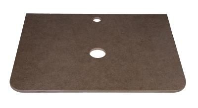 Столешница керамогранит под тумбу Style Line "Атлантика 60" MI03 СС-00002232, цвет бежевый тёмный