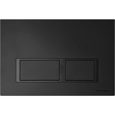 Кнопка смыва Tece TECEspring V 9940204 для инсталляции, черный матовый